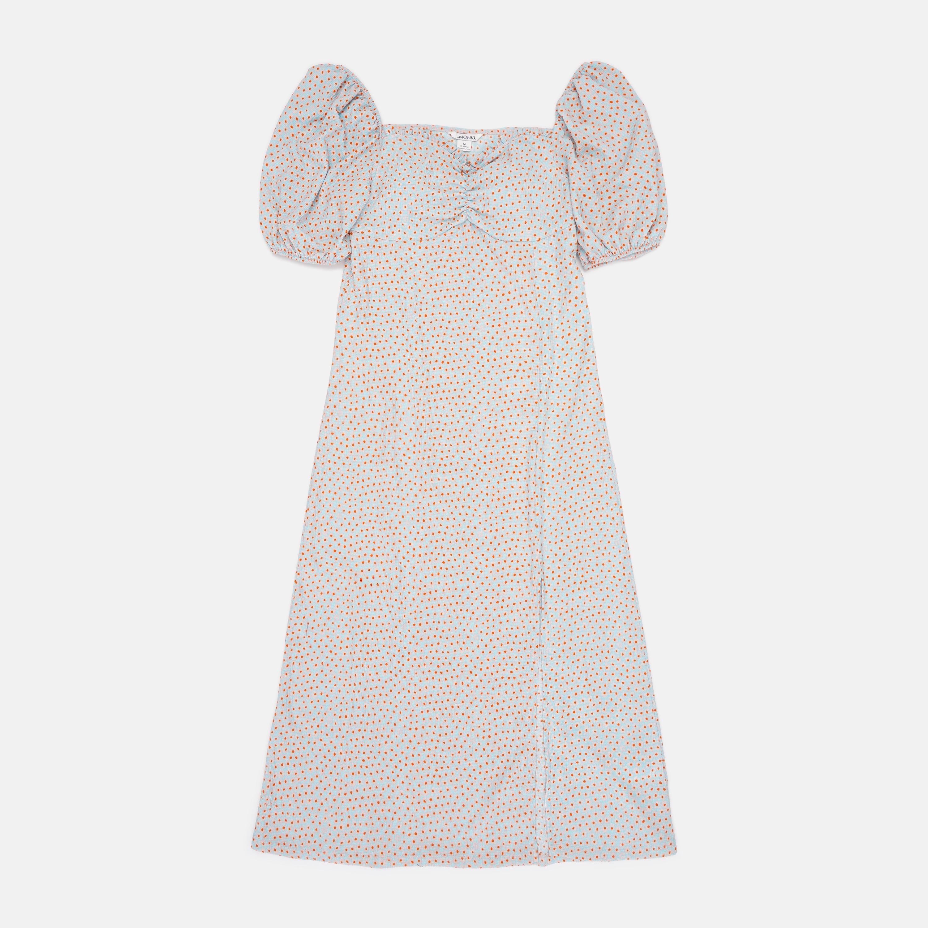 Сукня жіноча Monki Квіти M Синій (X1006974723)