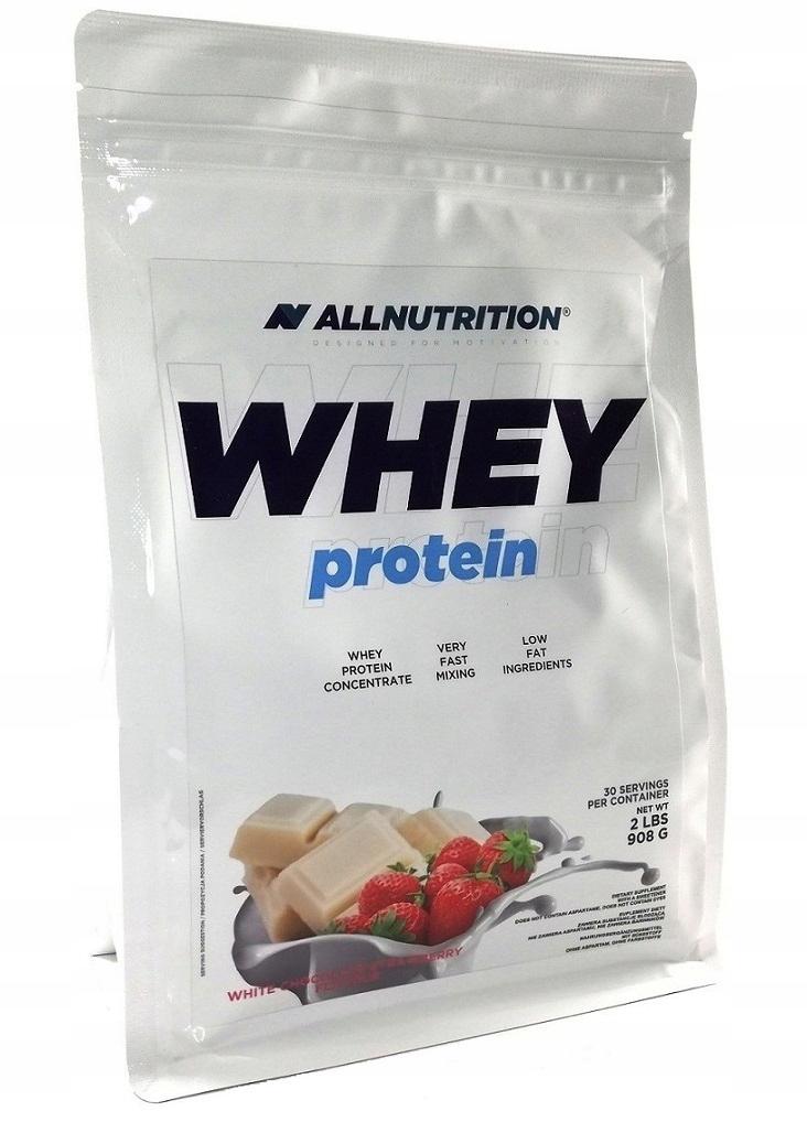 Сывороточный протеин Whey White Chocolate Strawberry 908 г (00000035662)