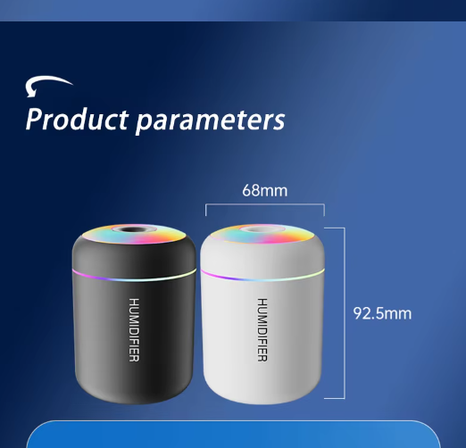 Увлажнитель мини USB аромадиффузор с подсветкой 180 мл Черный (8172) - фото 6 Увлажнитель мини USB аромадиффузор с подсветкой 180 мл Черный (8172) - фото 6