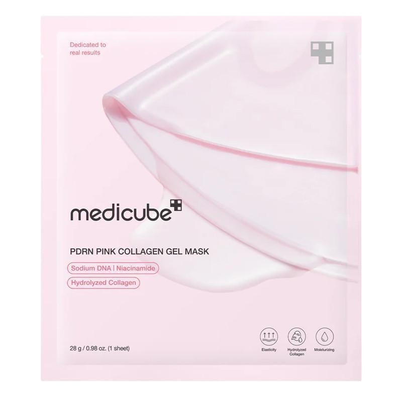 Маска гидрогелевая Medicube PDRN Pink Collagen Gel с коллагеном 1 шт. (2907392405)