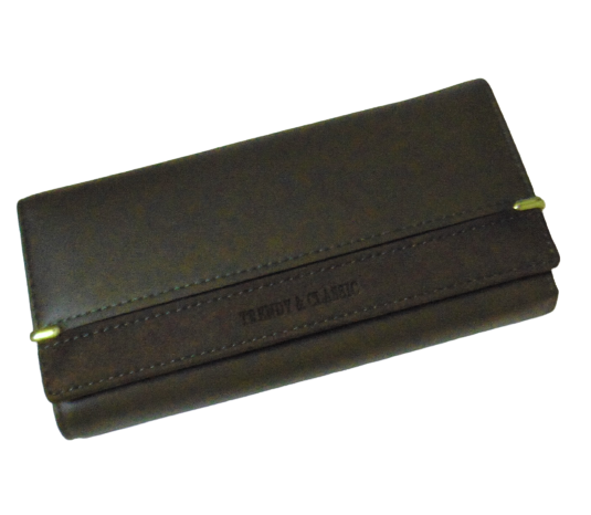 Кошелек женский на магнитах Trendy 7370 Зеленый (1898101441)