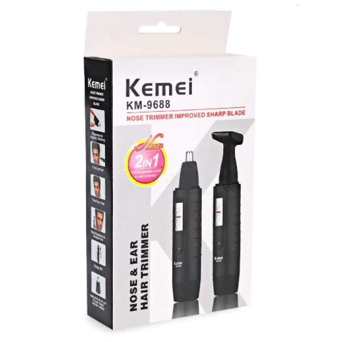 Триммер для носа ушей и шеи Kemei KM-9688 - фото 5