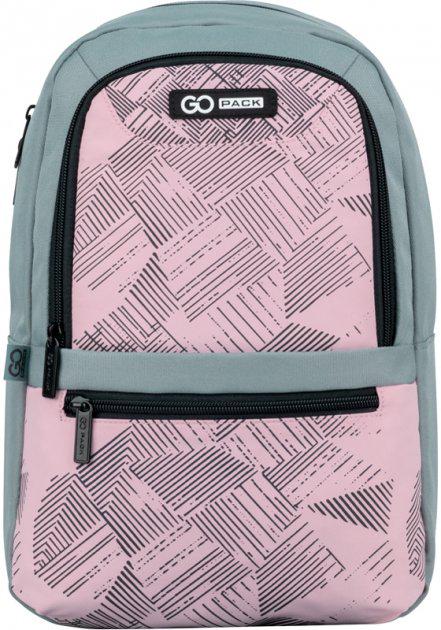 Рюкзак GoPack Education Teens GO22-119S-4 Серо-розовый (08765)