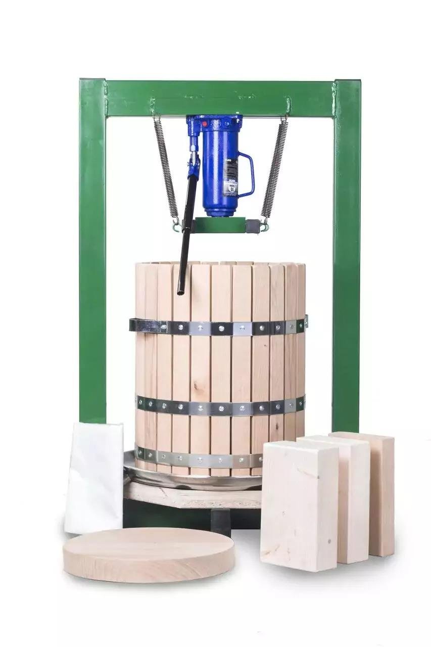 Пресс для сока яблок и винограда Triniti на 50 литров гидравлический (010 301) - фото 4 Пресс для сока яблок и винограда Triniti на 50 литров гидравлический (010 301) - фото 4