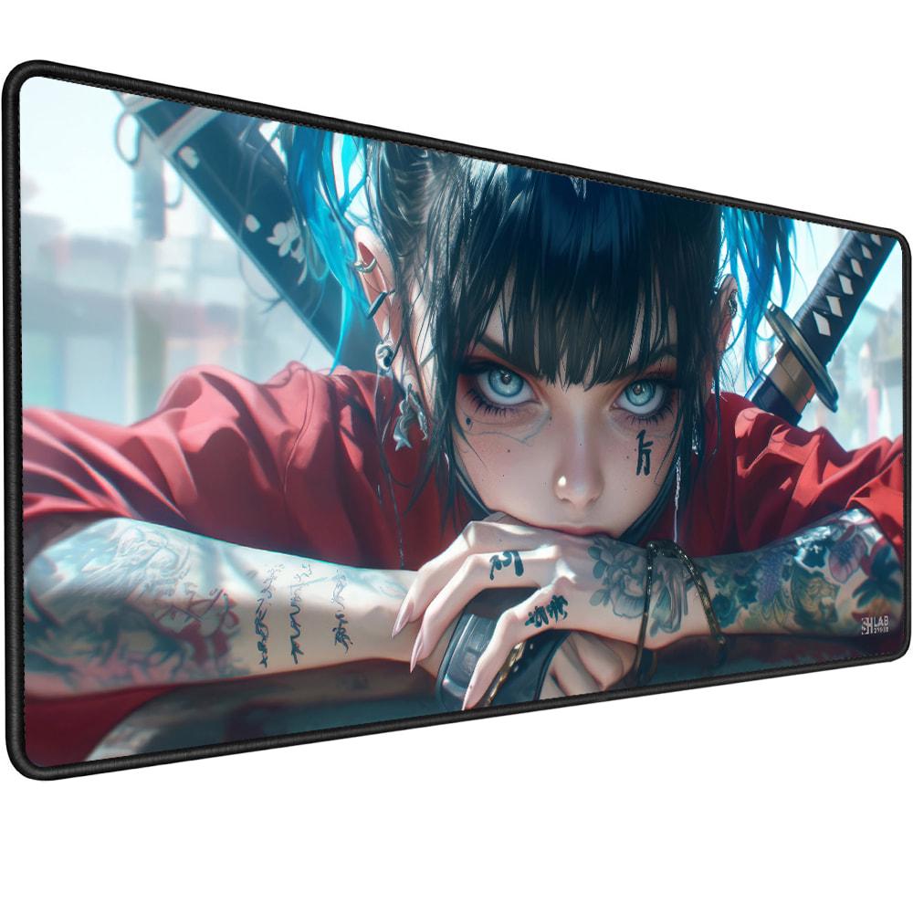 Игровая поверхность SHLab Tattooed Samurai Girl SHM-1029 70x30 см (37988)