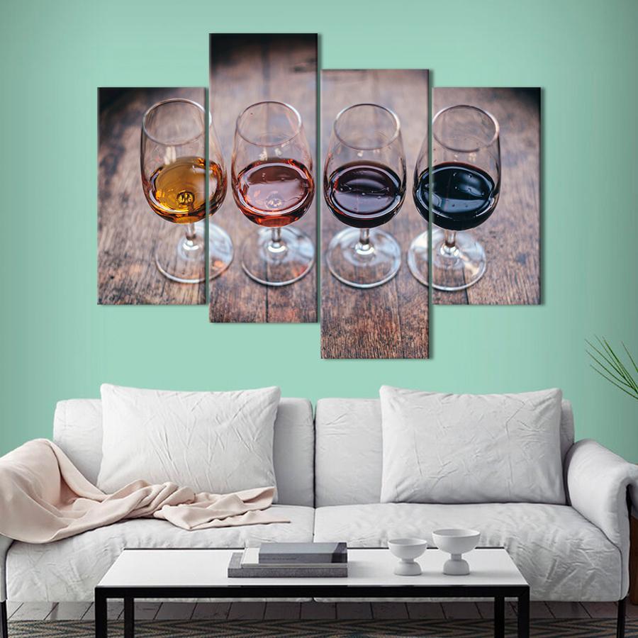 Настенний декор Элитные виноградные вина разных оттенков 129x90 см (A457-4)