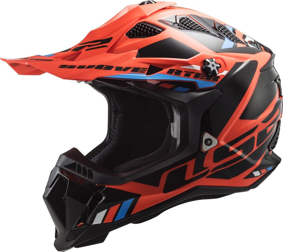 Мотошолом LS2 MX700 Subverter Evo Stomp L Fluo Orange/Black (21629)