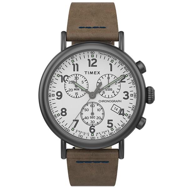 Наручний годинник чоловічий Timex Standard Chrono кварцевий Black (Tx2t69000) - фото 2