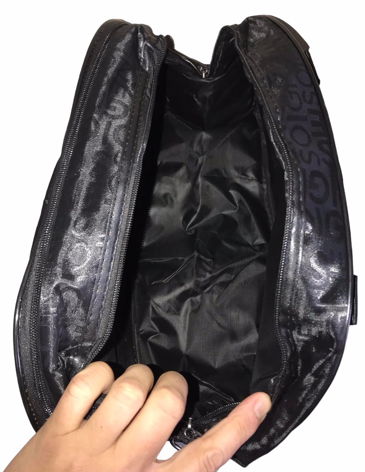 Сумка дорожная ручная кладь с длинным ремнем через плечо BB (2536) Черный - фото 5 Сумка дорожная ручная кладь с длинным ремнем через плечо BB (2536) Черный - фото 5