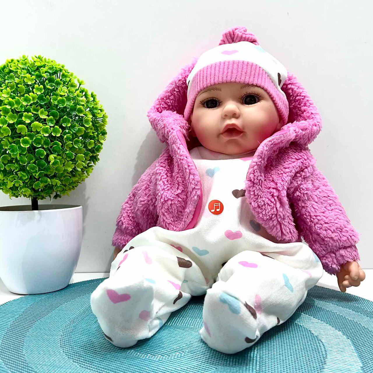 Кукла-пупс мягконабивная со звуковыми эффектами 3 сказки украинский язык 39 см (M 5921 I UA) Кукла-пупс мягконабивная со звуковыми эффектами 3 сказки украинский язык 39 см (M 5921 I UA)