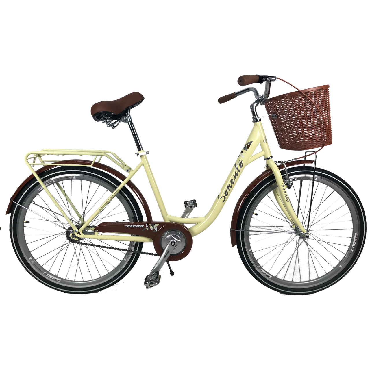 Велосипед дорожный Titan Sorento 26" Кремовый