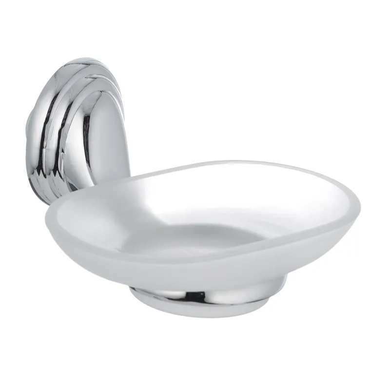 Мыльница Zerix LR1502 настенная стекло (LL1491)