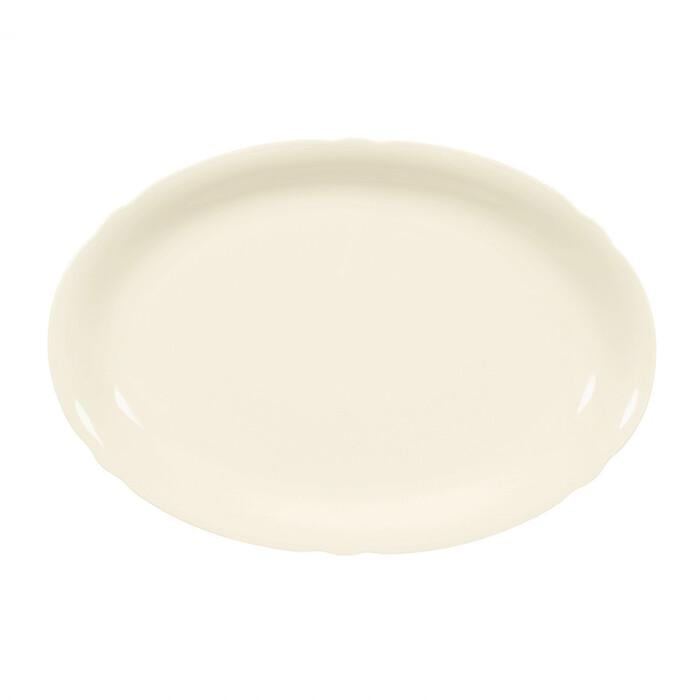 Блюдо овальное Marie-Luise Seltmann Weiden 34x26 см Слоновая кость (2616989)
