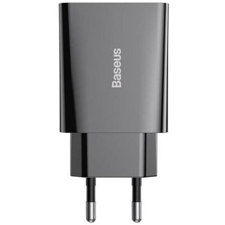 Зарядний пристрій BASEUS Speed Mini Quick Charger 1C 20W Black (CCFS-SN01) - фото 3