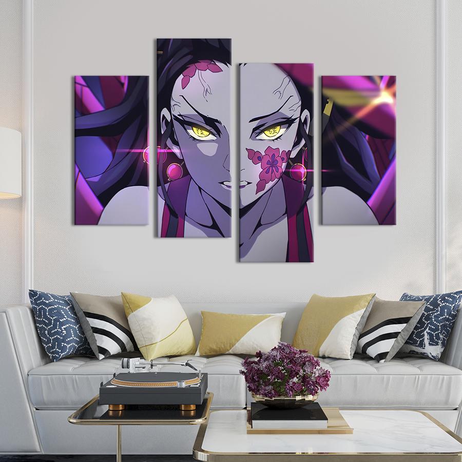 Картина модульная из 4 частей Демоническая Даки XL 149x106 см (697-42)