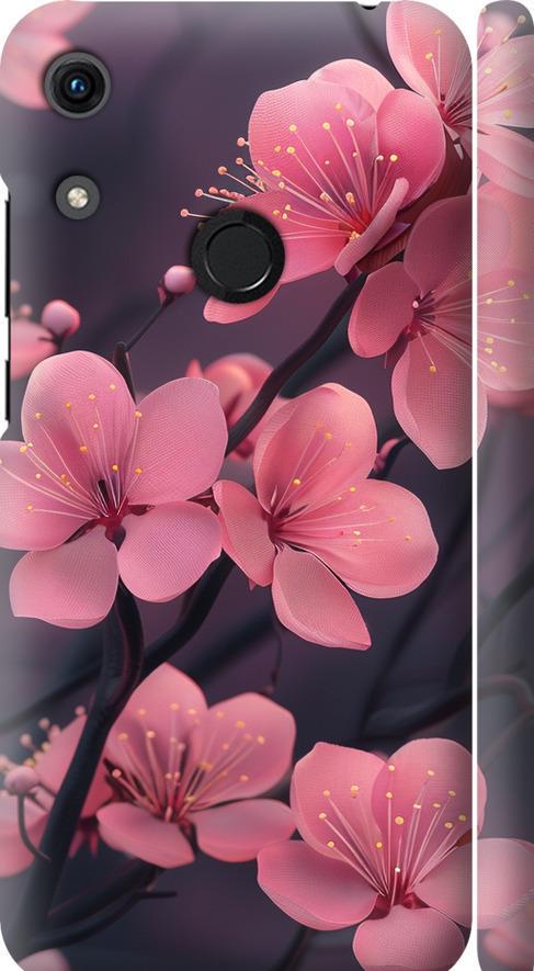 Чехол на Huawei Honor 8A Пурпурная сакура (6075m-1635-42517)