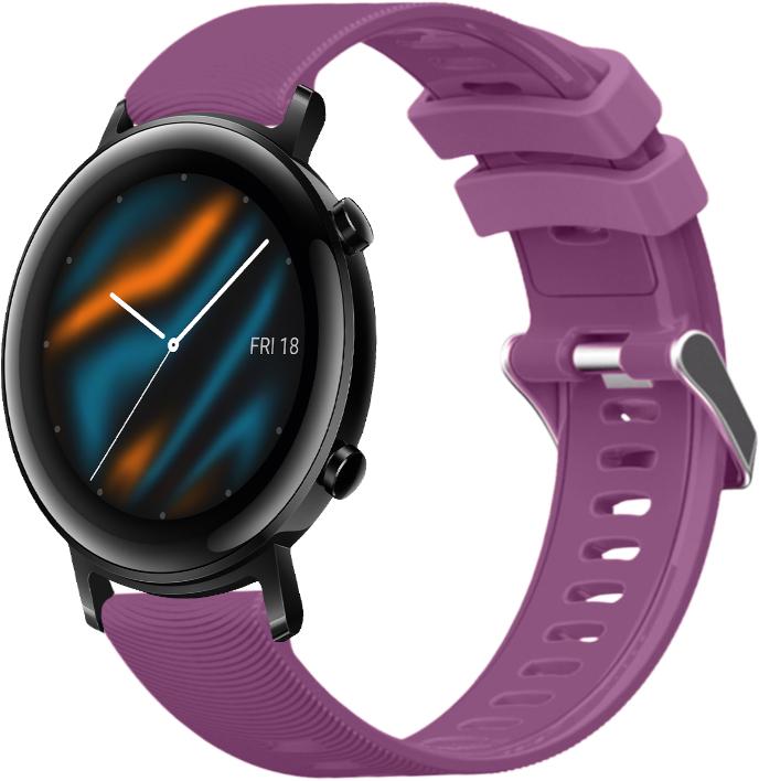 Ремешок Bend для Huawei Watch GT 2 42 мм Crimson (25217)