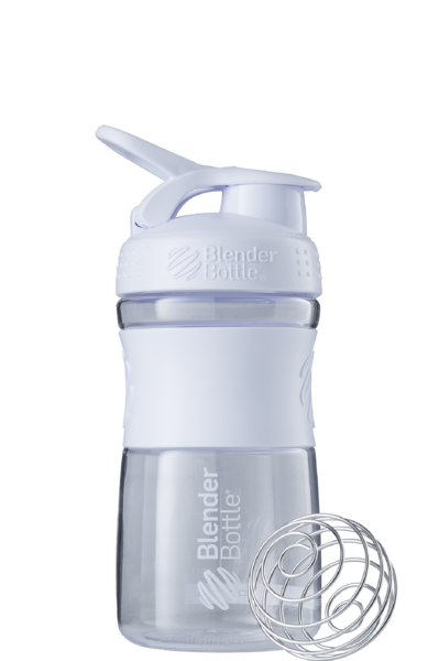 Шейкер спортивний BlenderBottle SportMixer 20 oz 590 мл White