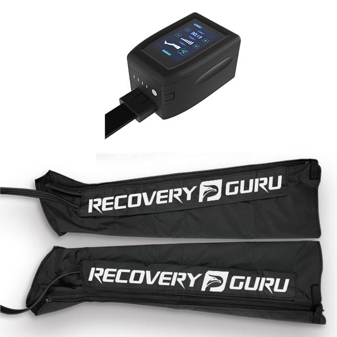 Система пресотерапії та лімфодренажу Recovery Guru 2.0 для регенерації та дренажу ніг