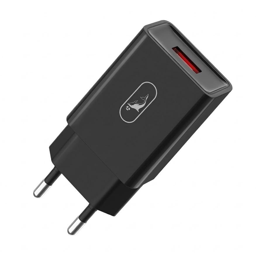 Зарядное устройство сетевое SkyDolphin SC36 12W USB-A 2.4A Black (SDMZP-000173)