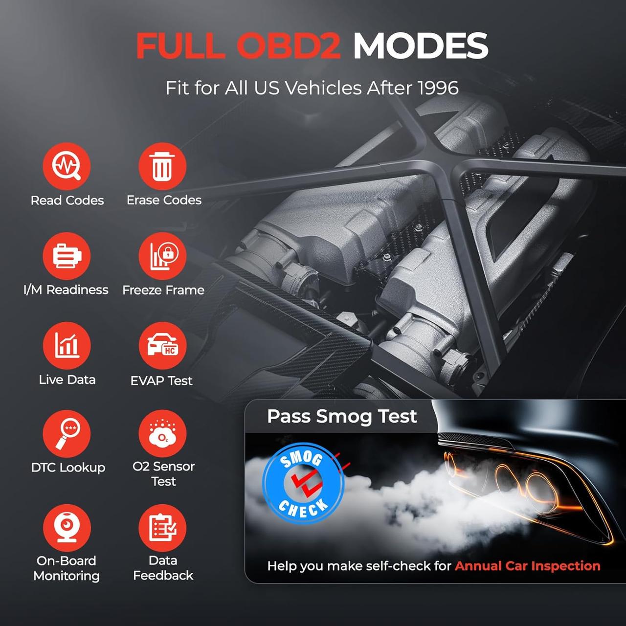 Автосканер LAUNCH CRP-123i V2.0 Creader Premium (OBDII, русский язык) (1697181441) - фото 3 Автосканер LAUNCH CRP-123i V2.0 Creader Premium (OBDII, русский язык) (1697181441) - фото 3