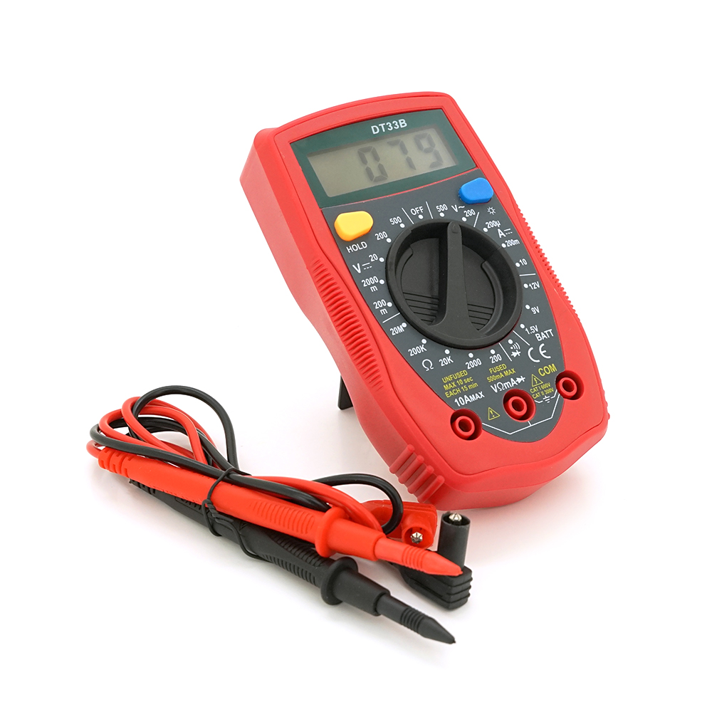 Мультиметр UNI-T UT33B цифровой V A Ом (YUT_V111303)