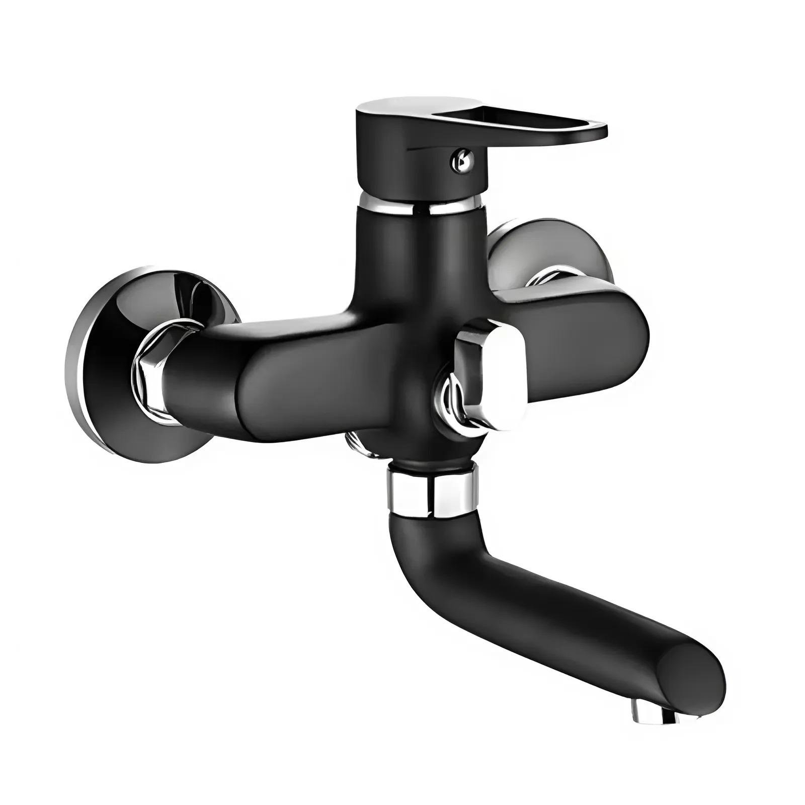 Смеситель для ванны MIXXUS Elba 009 EURO Black (MI6580)