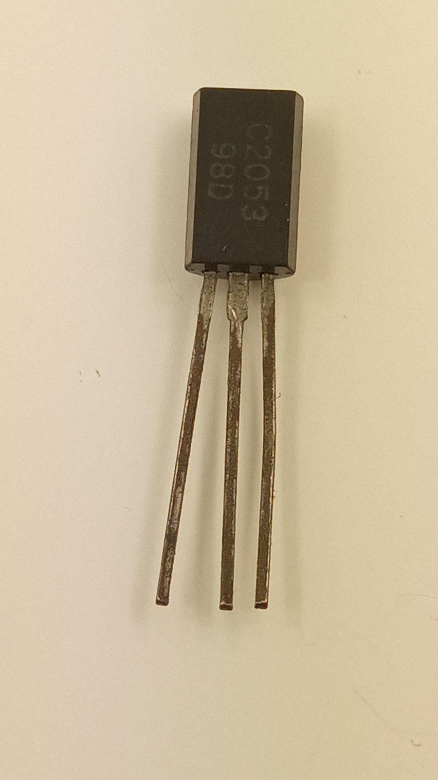 Транзистор 2SC2053 npn 40V 0.3A TO-92L (22338)