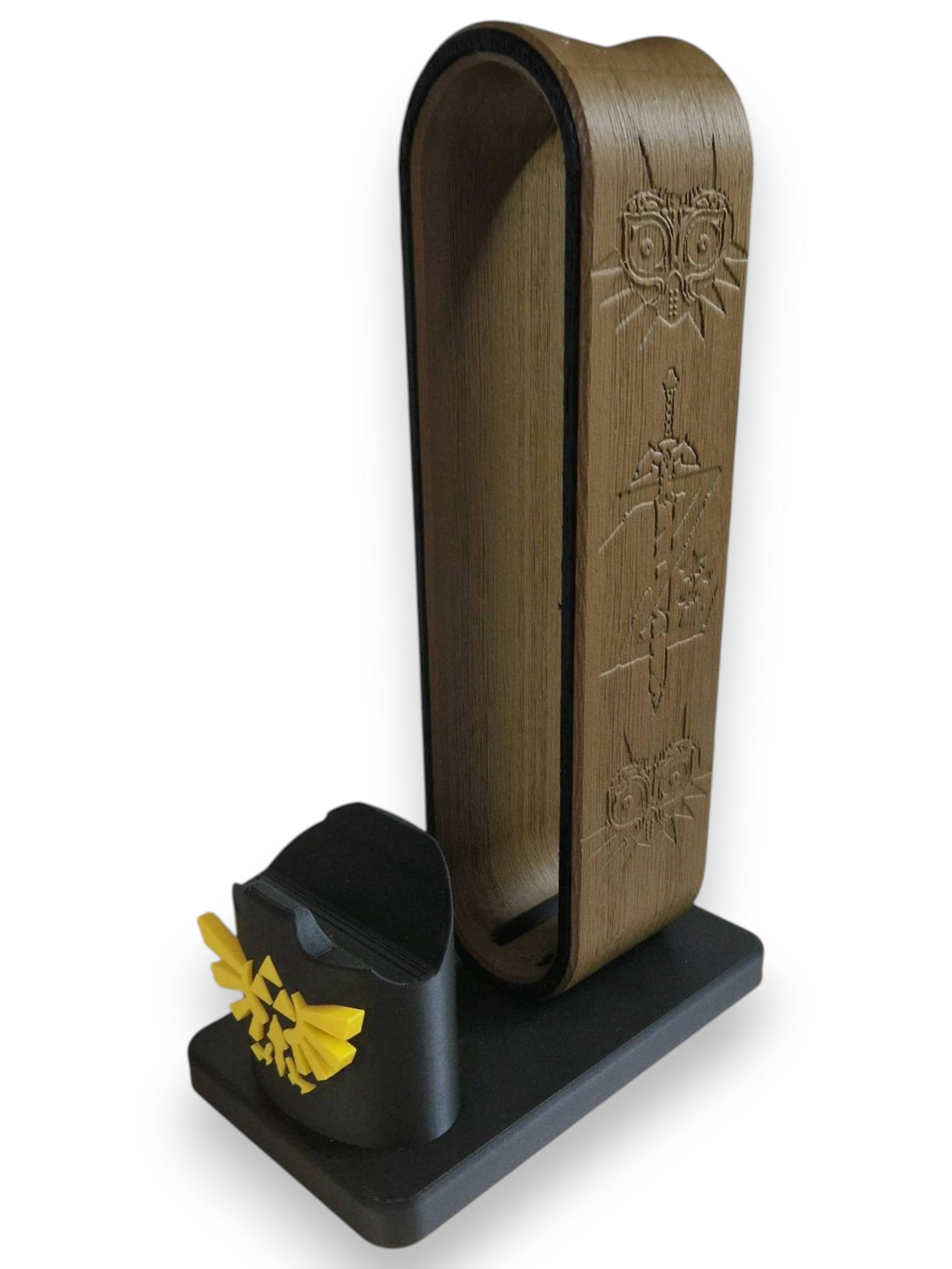 Підставка для навушників та геймпада The Legend of Zelda Edition універсальна Коричневий (0761)