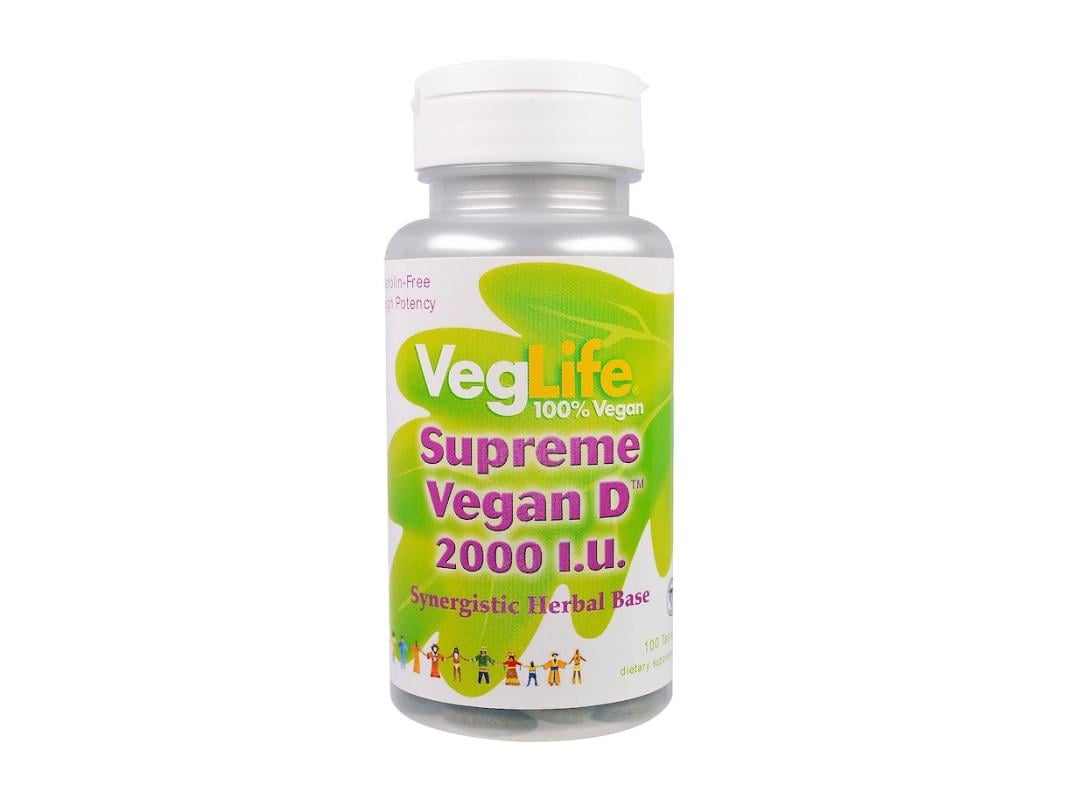 Витамин Д2/Vegan D VegLife веганский 2000 МЕ 100 таблеток