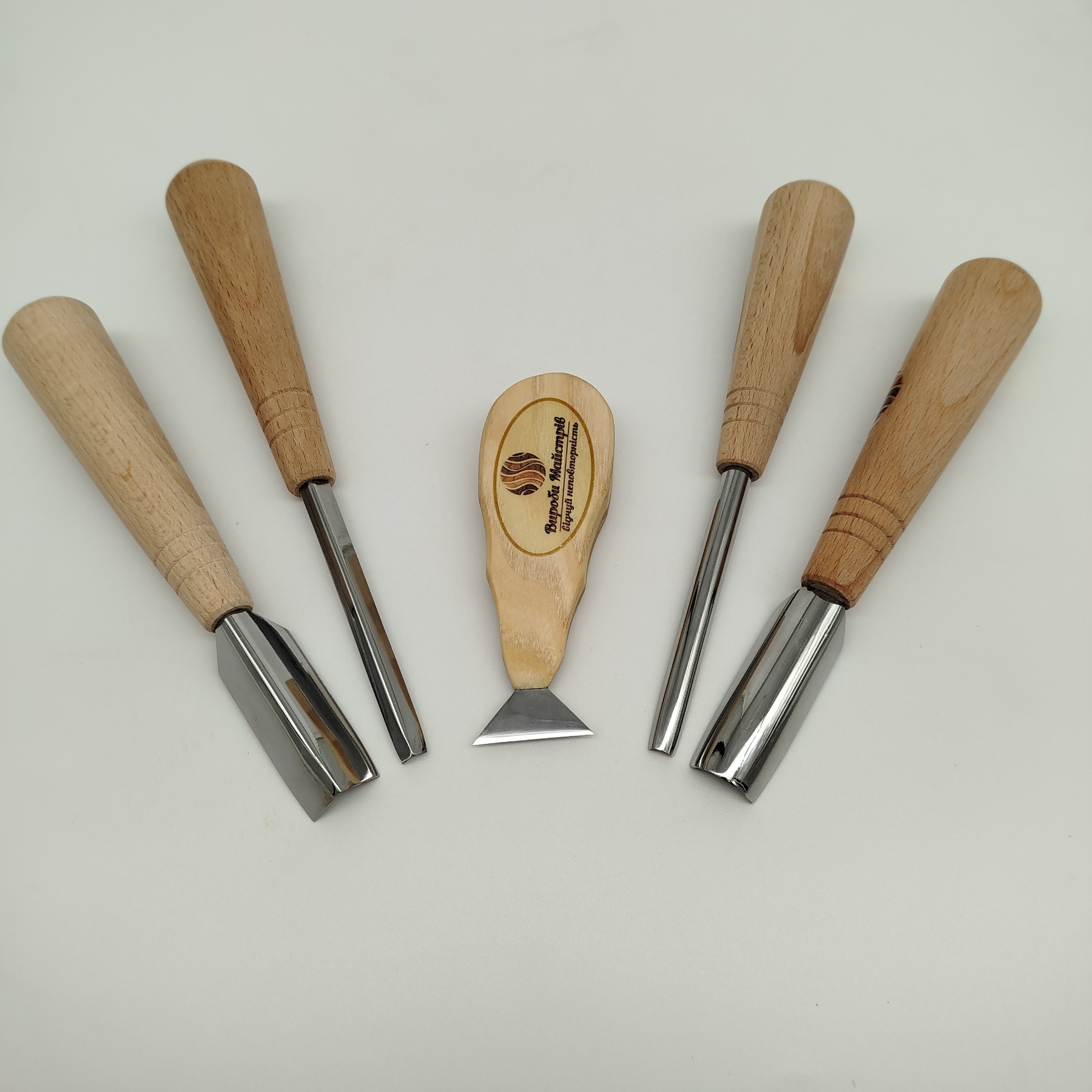 Набор для резьбы по дереву Изделия Мастеров №1 5 инструментов (33740619) Набор для резьбы по дереву Изделия Мастеров №1 5 инструментов (33740619)