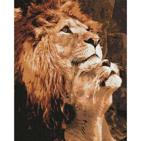 Набор для росписи по номерам Идейка Большая любовь 40х50 см (КНО4192-mt)