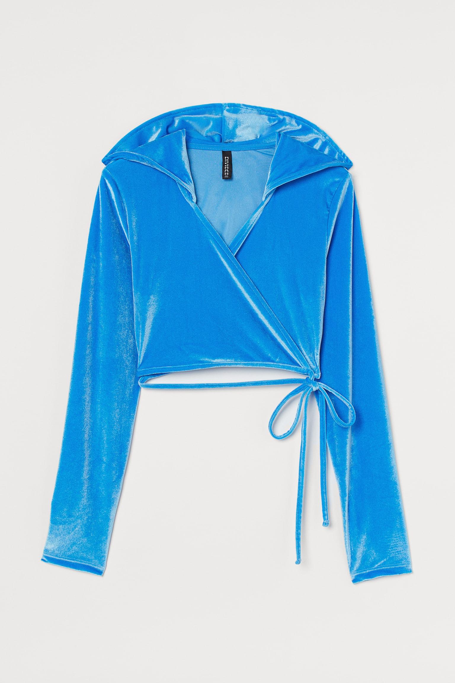 Худі H&M M Блакитний (X7021033354)