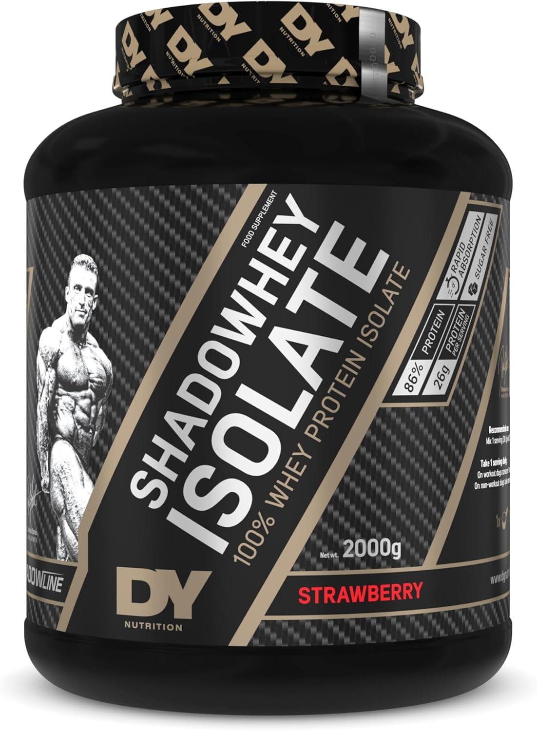 Протеин Dorian Yates Nutrition ISOLATE Strawberry 2000 г Протеин Dorian Yates Nutrition ISOLATE Strawberry 2000 г