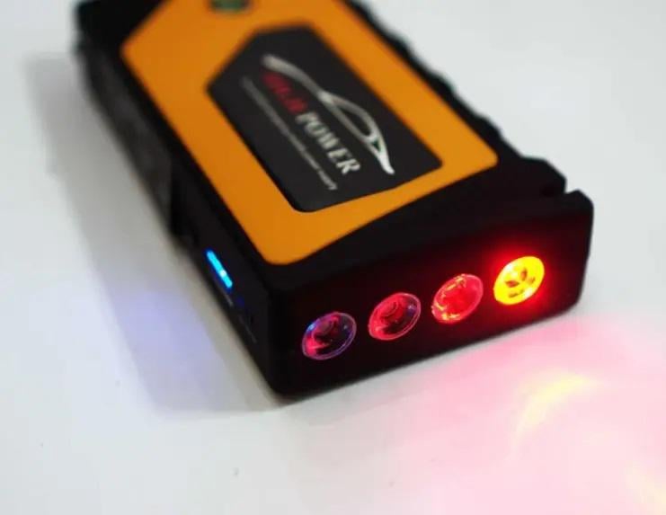 Устройство пусковое с компрессором для авто Jump Starter 8399 9980 mAh 600 А Balck/Orange (608134) - фото 7 Устройство пусковое с компрессором для авто Jump Starter 8399 9980 mAh 600 А Balck/Orange (608134) - фото 7