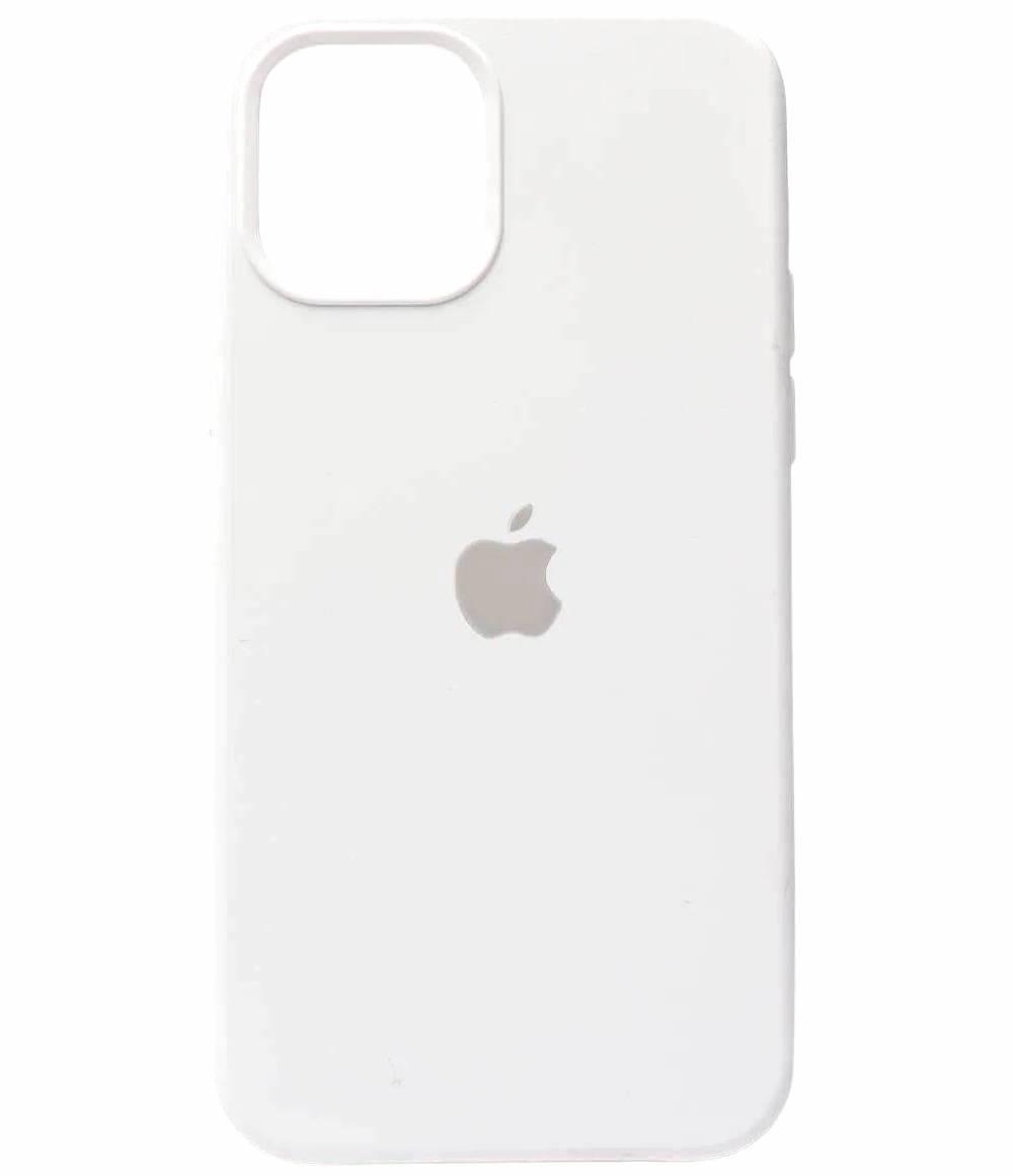 Силиконовый чехол-накладка Apple Silicone Case for iPhone 13 Pro, White (HC)(A)
