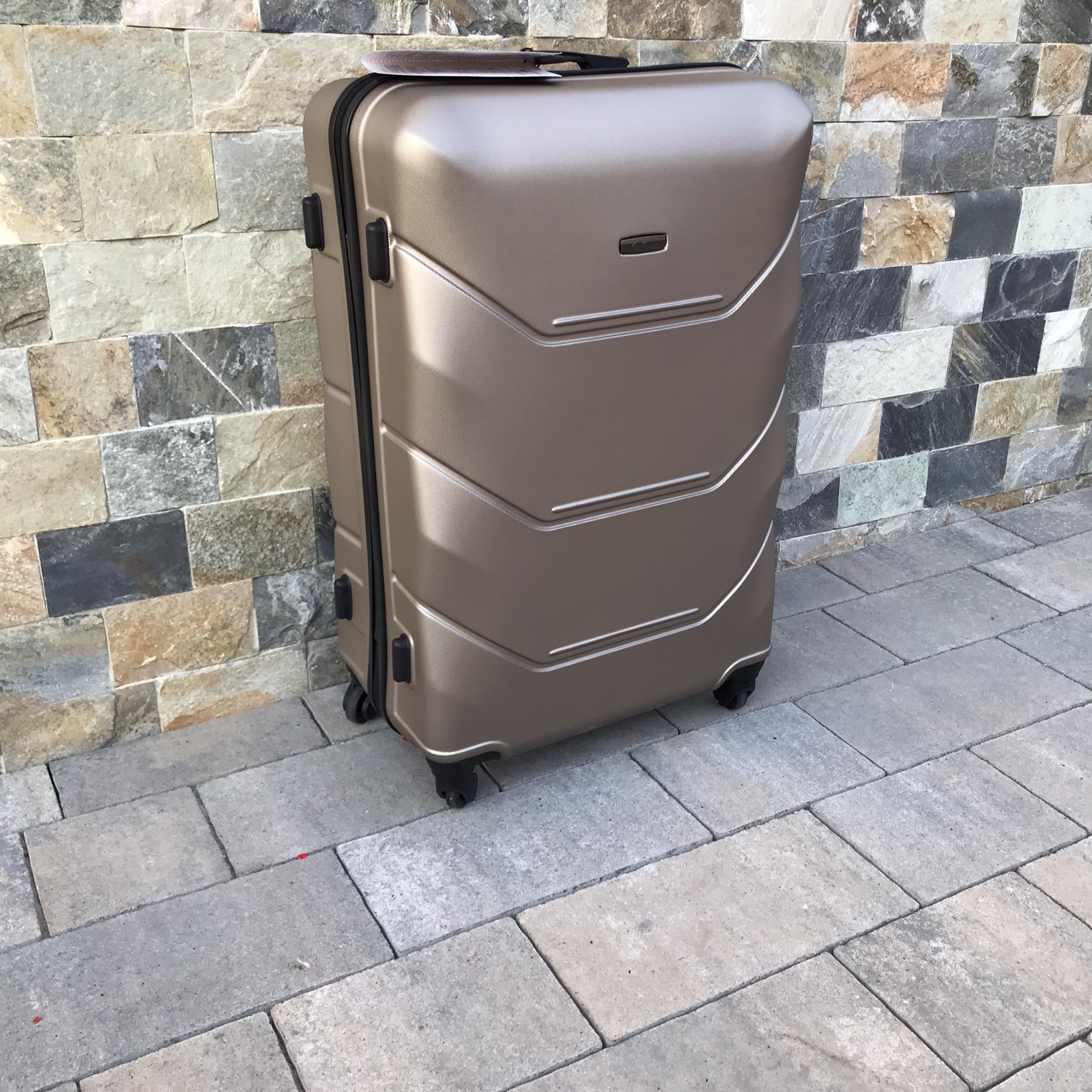 Валіза дорожня Wings 147 з полікарбонату L 75х48х30 см Шампань (10820061) - фото 3 Валіза дорожня Wings 147 з полікарбонату L 75х48х30 см Шампань (10820061) - фото 3