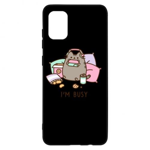 Чехол для Samsung A31 Pusheen I'm Busy