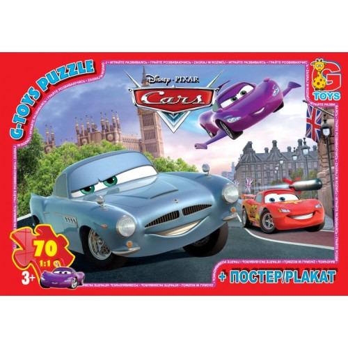 Пазлы ТМ G-Toys из серии Тачки 70 элементов Z10217 (2000790439996)