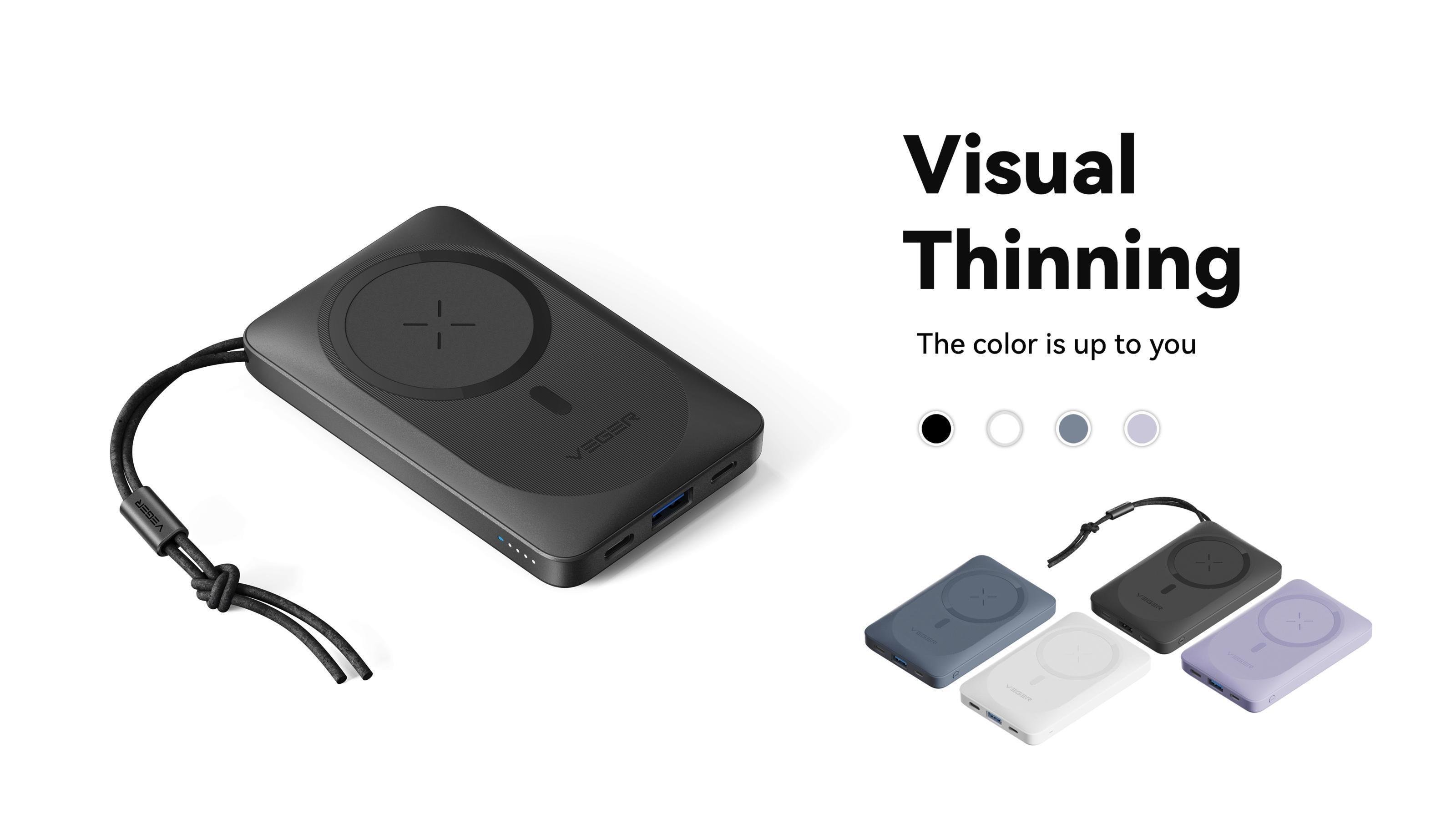 Повербанк VEGER MagOn 10000 mAh (W1151) - фото 2 Повербанк VEGER MagOn 10000 mAh (W1151) - фото 2