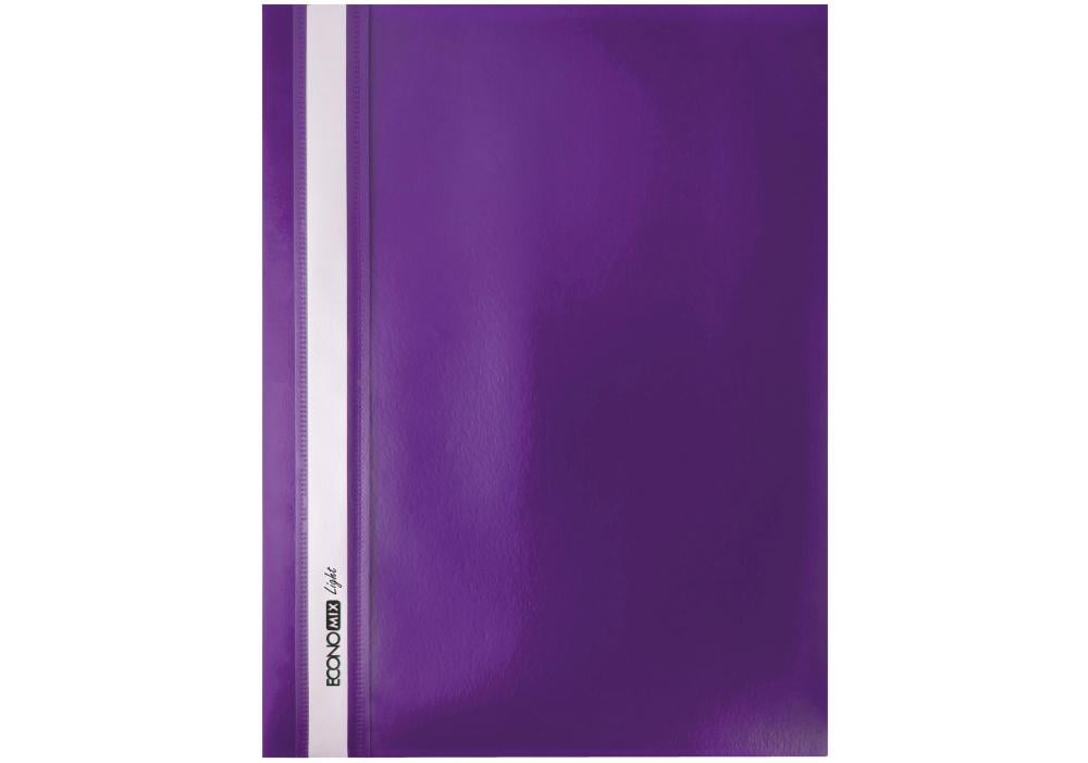 Папка-швидкозшивач Economix Light без перфорації А4 поліпропілен Фіолетовий (E38503-12)