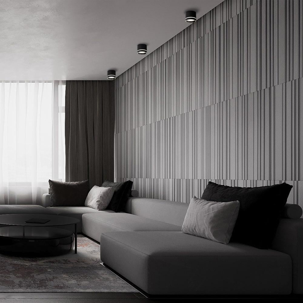 Накладний світильник Ardero ML408 під лампу Чорний - фото 5