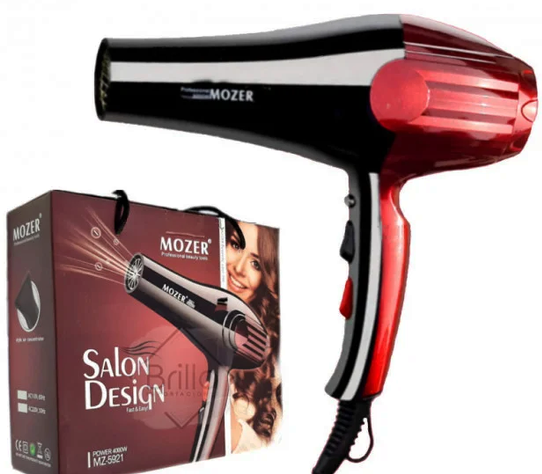 Фен Mozer MZ-5921 с концентратором для сушки и укладки волос (1600764739)