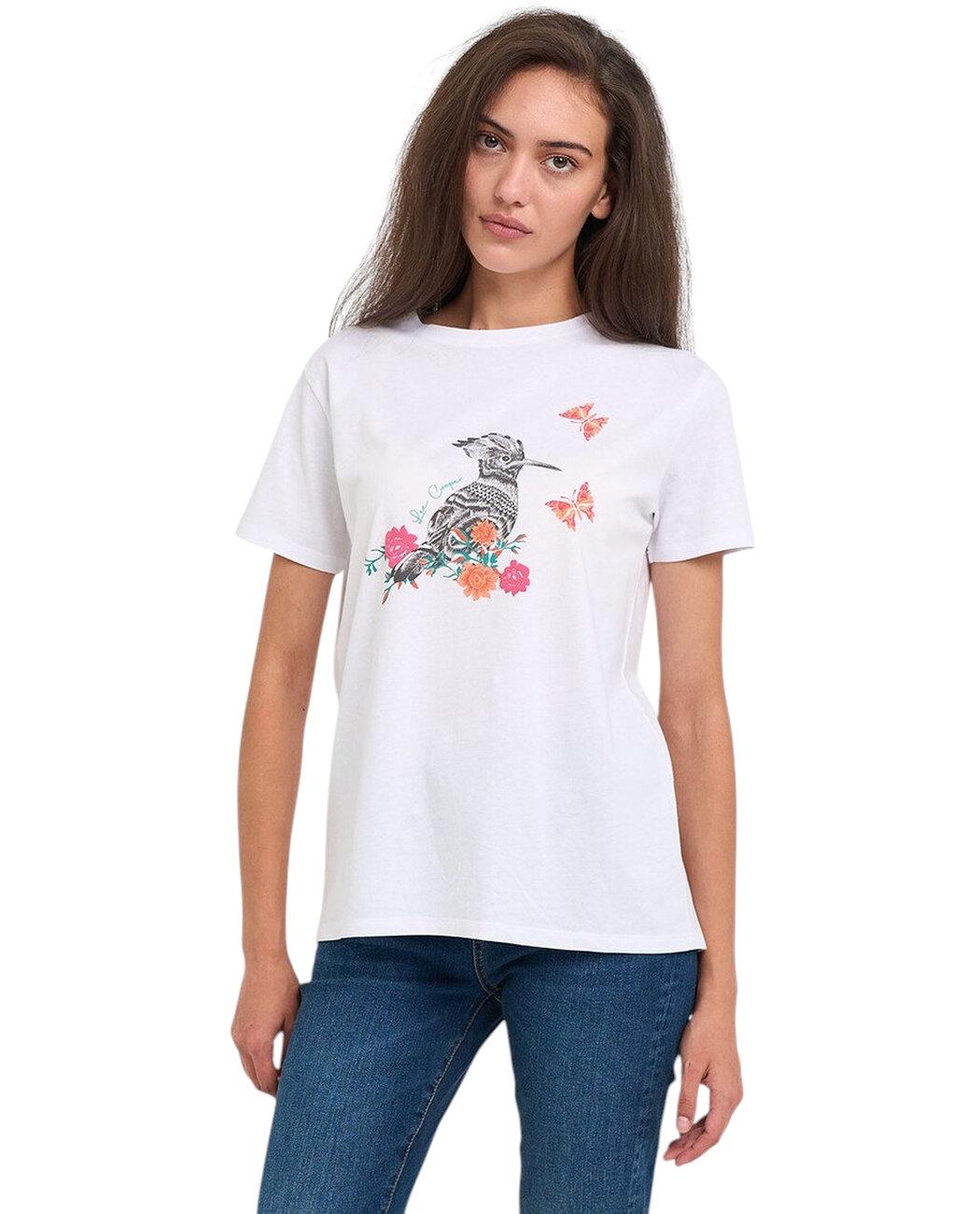 Футболка женская Lee Cooper 20196164.101 L Белый (5942723122445) Футболка женская Lee Cooper 20196164.101 L Белый (5942723122445)