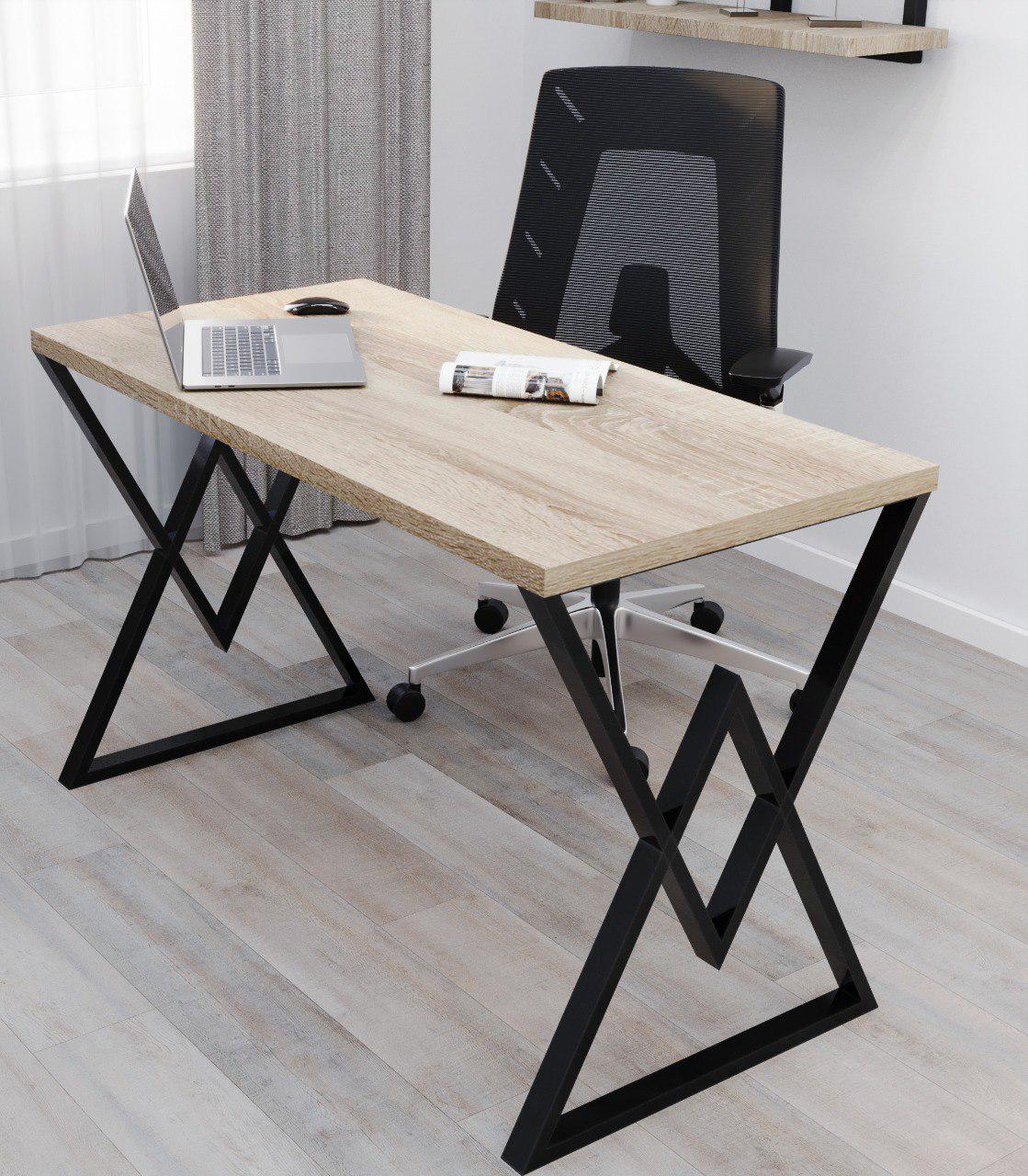 Стіл письмовий Loft Серія 14 1400х700х32 мм Дуб сонома (20630960) - фото 1