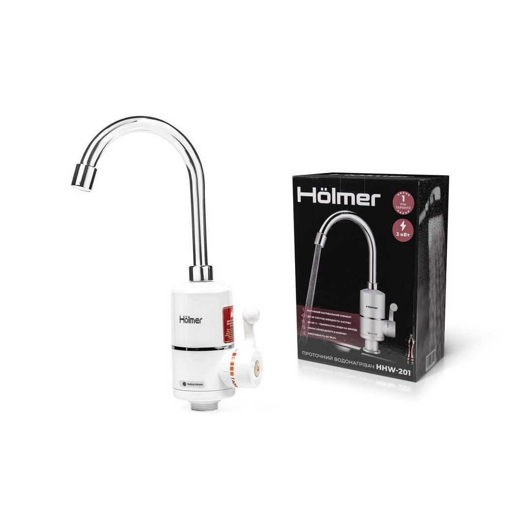 Проточный водонагреватель Holmer 3000 Вт (HHW-201)
