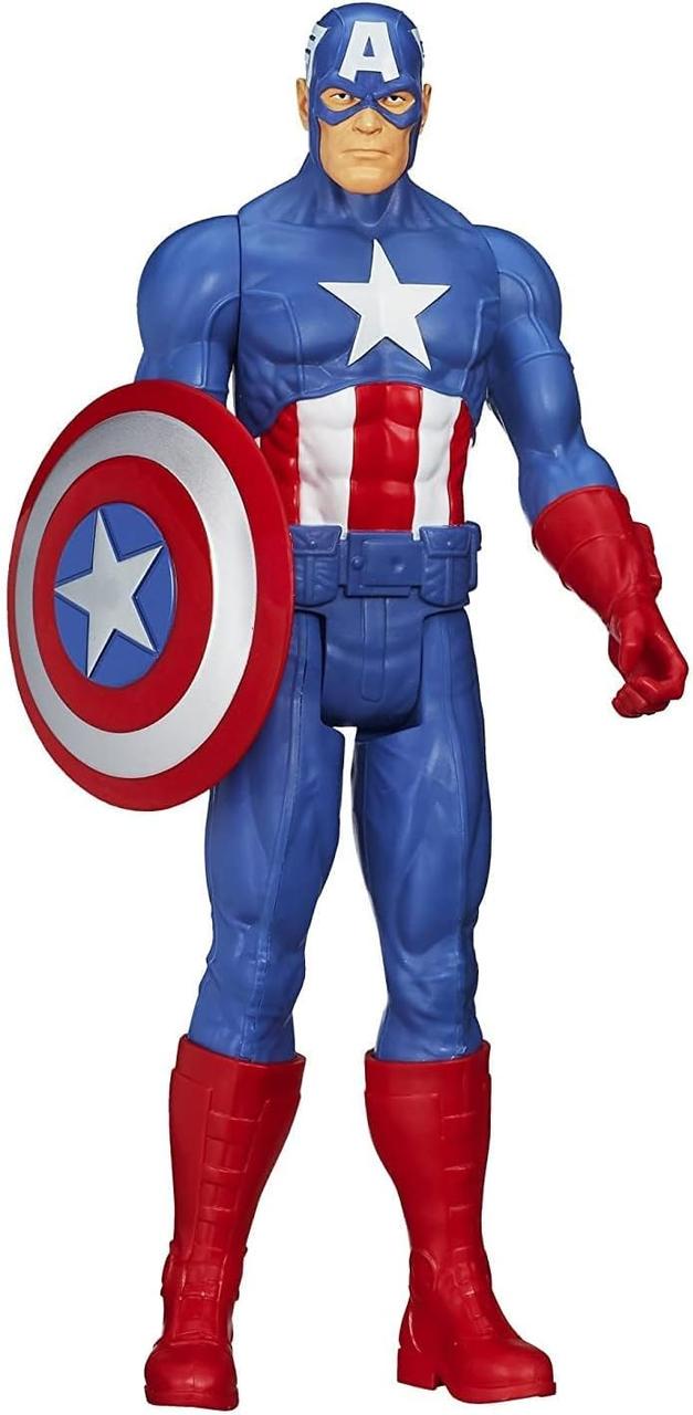 Фигурка Капитан Америка Marvel Avengers Hasbro со щитом 30 см