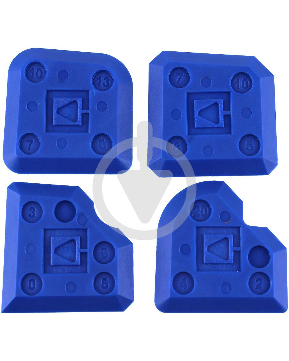 Шпатель для силикона Kubala 1662 4 шт. (27834307) Шпатель для силикона Kubala 1662 4 шт. (27834307)