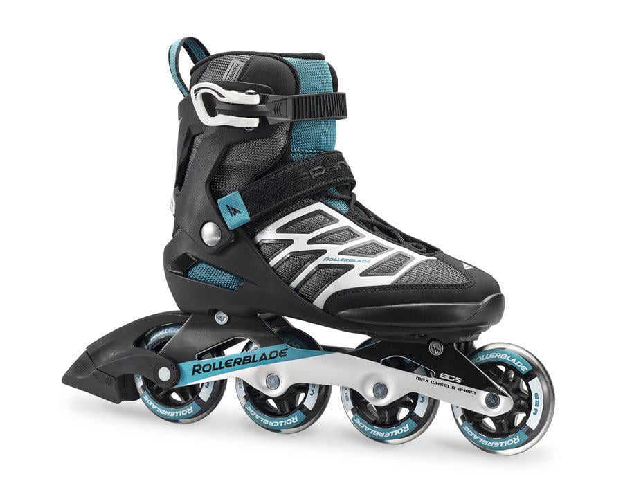 Роликові ковзани Rollerblade SPARK 80 W чорний/блакитний (UH28A17216F4E.2B63)