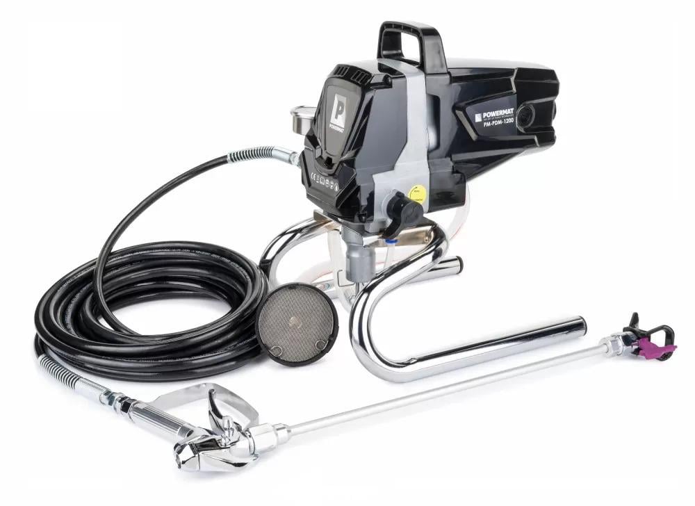 Станция окрасочная высокого давления Powermat PM-PDM-1200 1200 Вт 220 бар до 1,5 л/мин (PMT_PM0667)